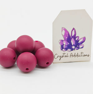 Beads - Silicone Plain 14mm