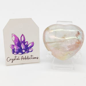 Angel Aura Quartz Heart # 42