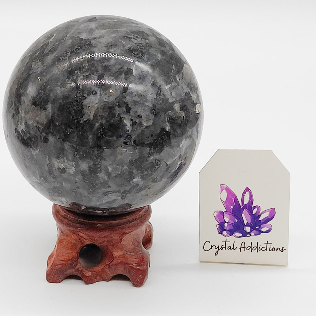 Larvikite Sphere # 74