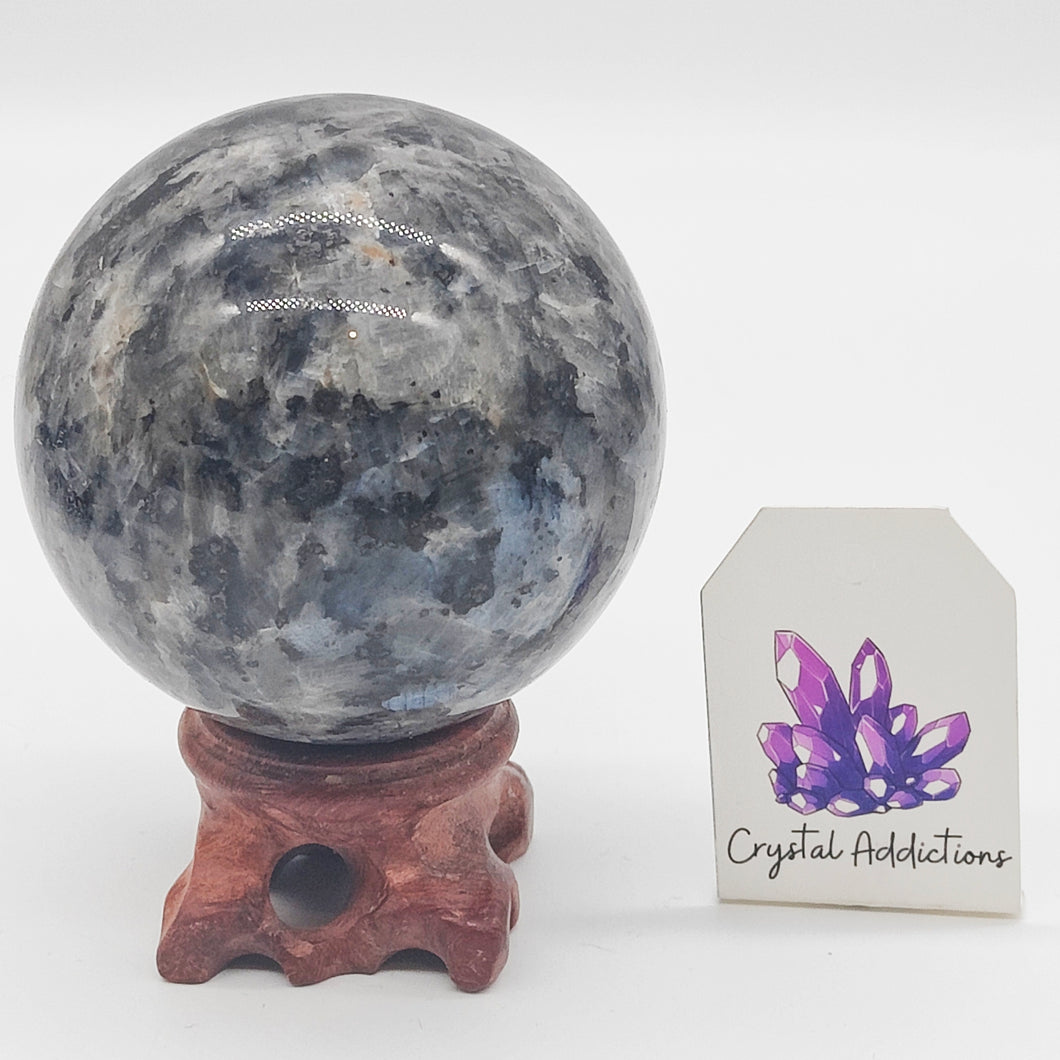 Larvikite Sphere # 37