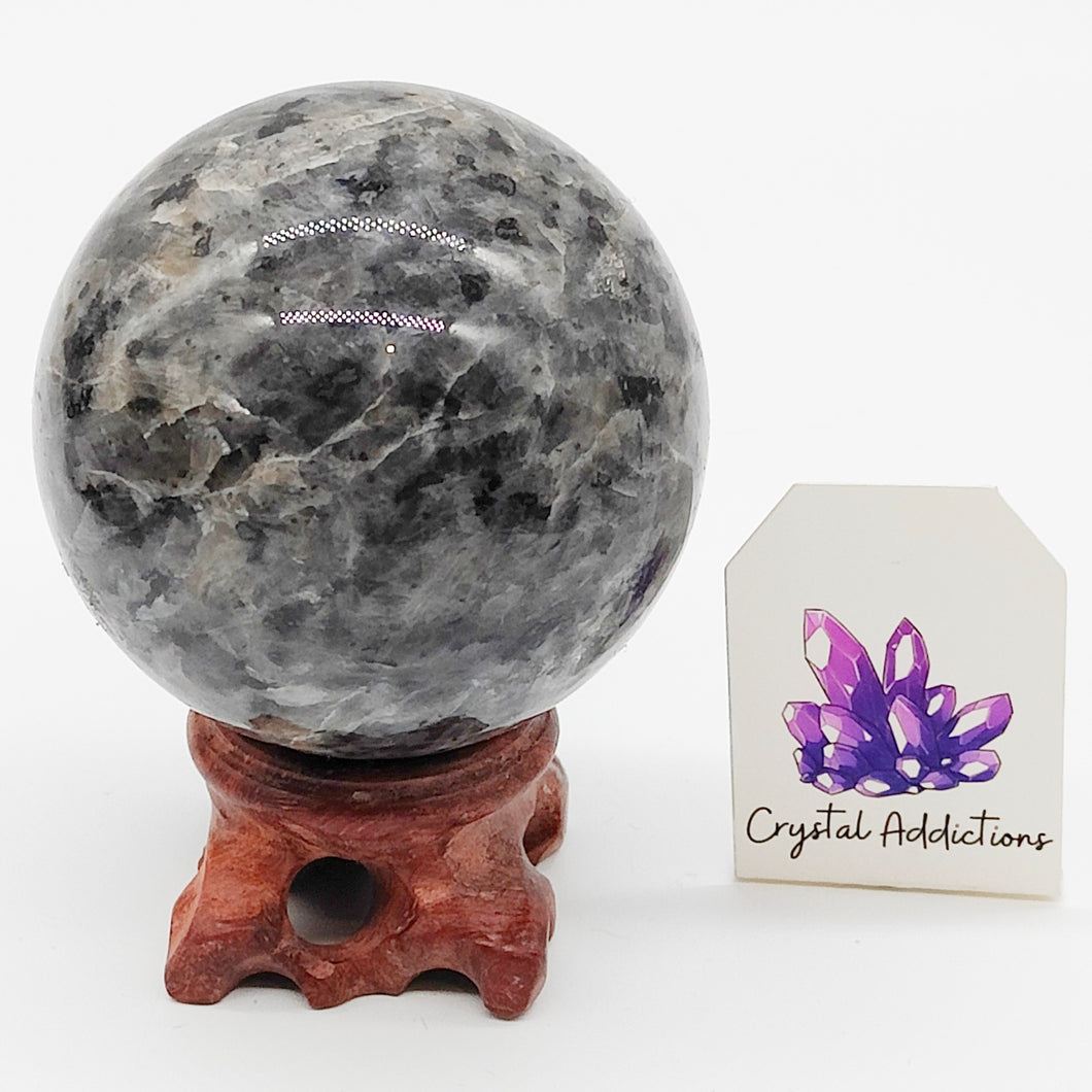 Larvikite Sphere # 116