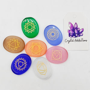 Chakra Cabochon Set Cats Eye