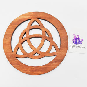 Wooden Crystal Tray