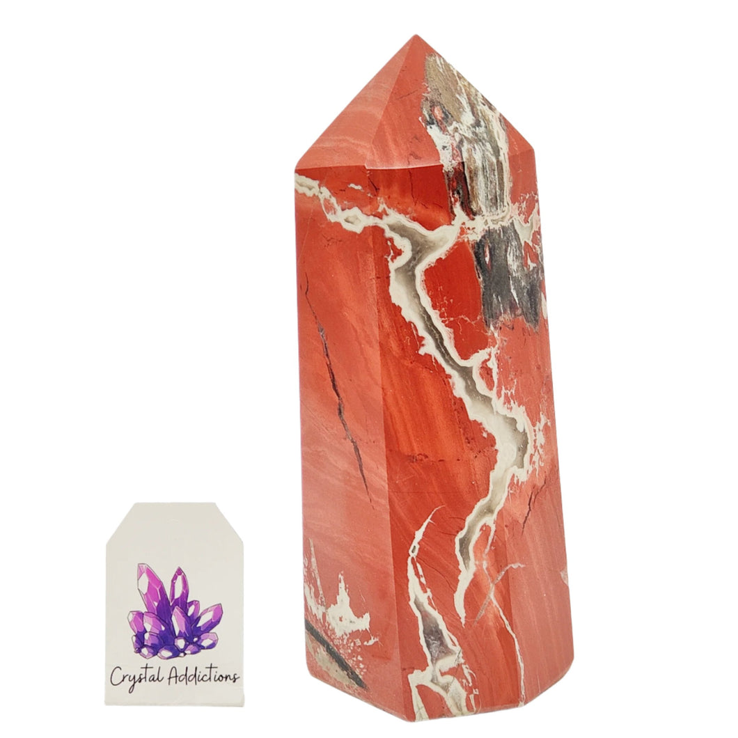 Red Jasper Tower # 197