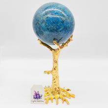 Load image into Gallery viewer, Gold &amp; Silver Tree Sphere Stands
