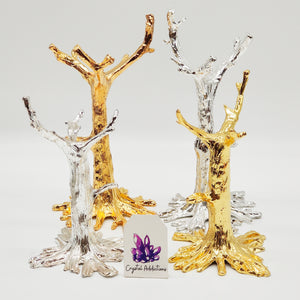 Gold & Silver Tree Sphere Stands