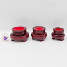 Load image into Gallery viewer, Wooden Sphere Stand with Felt
