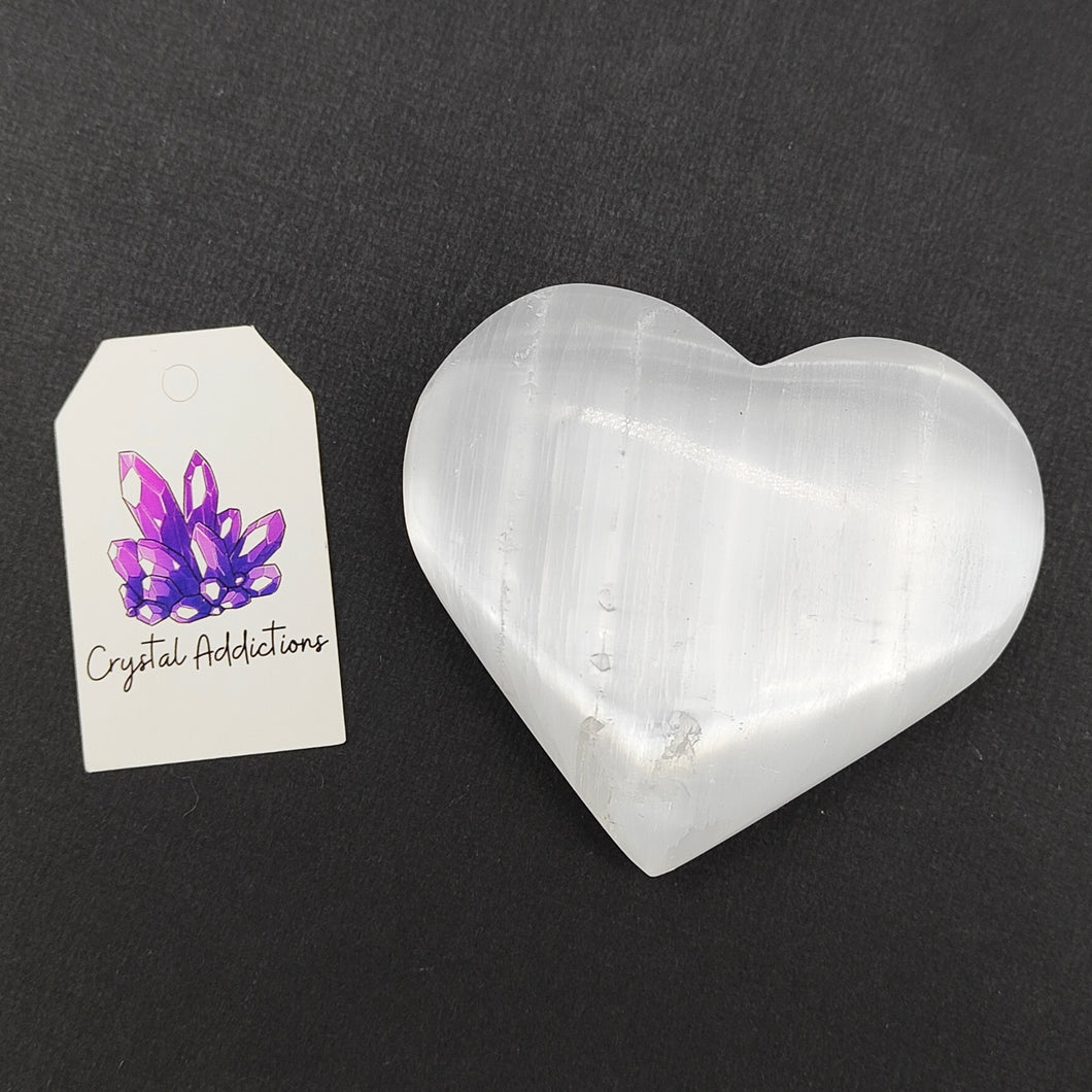 Selenite Heart # 40