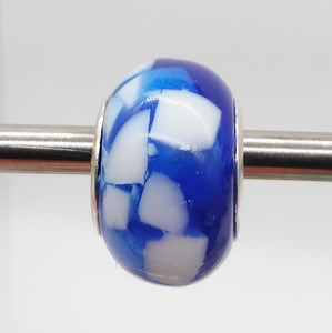 Pandora Inspired Charms - Coloured Plain Blue