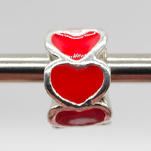 Load image into Gallery viewer, Pandora Inspired Charms - Silver Red
