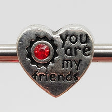 Load image into Gallery viewer, Pandora Inspired Charms - Silver Red
