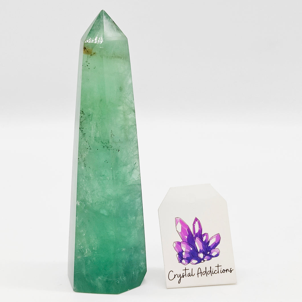 Rainbow Fluorite Point # 70