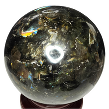 Load image into Gallery viewer, Labradorite Sphere XL # 61

