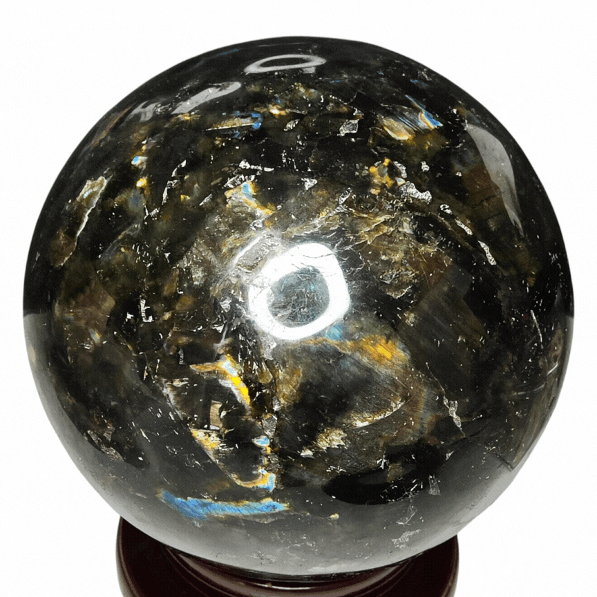 Labradorite Sphere XL # 61