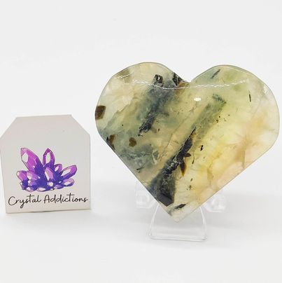 Prehnite Heart # 65