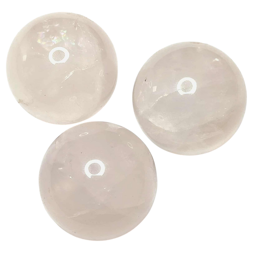 Rose Quartz 28-30mm Spheres