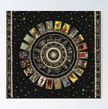 Load image into Gallery viewer, Tarot Zodiac Wall Hanging

