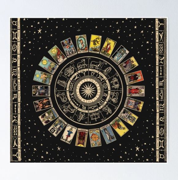 Tarot Zodiac Wall Hanging