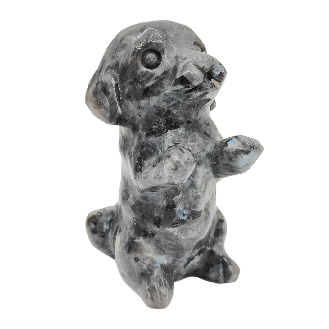 Larvikite Standing Dog # 15