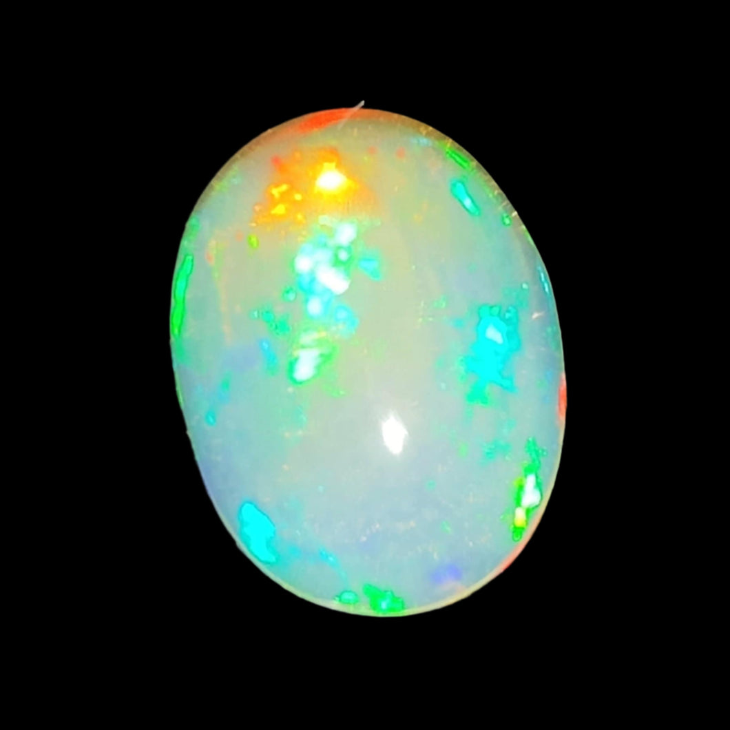 White Opal Oval # 27