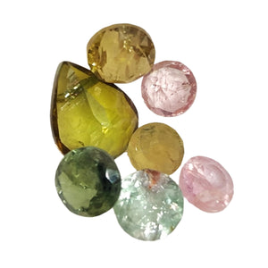 Watermelon Tourmaline Gemstone Pack # 47