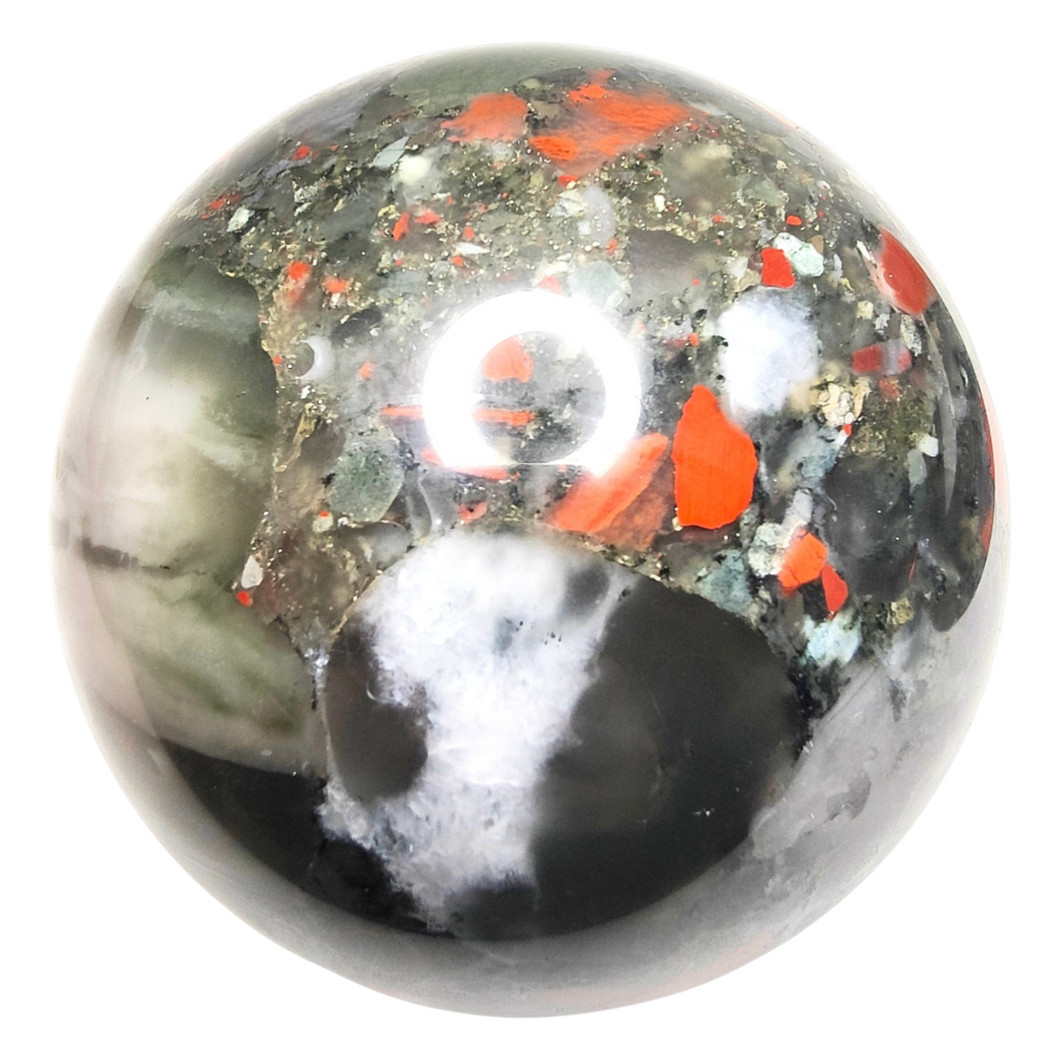 African Bloodstone Sphere # 87