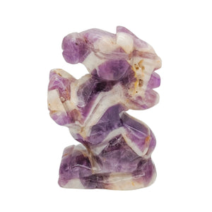 Chevron Amethyst Horse # 126