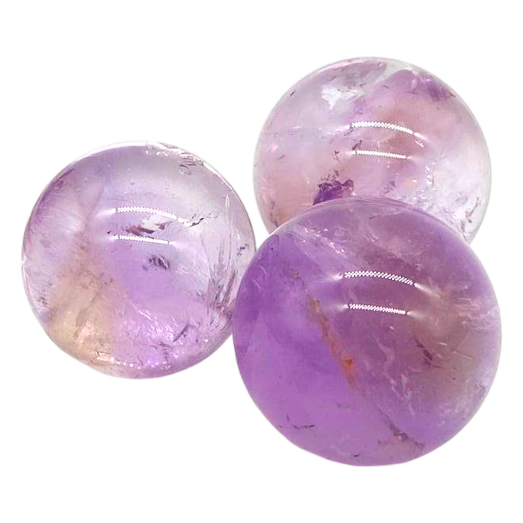 Ametrine Spheres