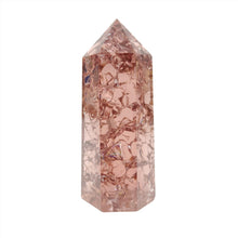 Load image into Gallery viewer, Fire &amp; Ice Quartz Maroon Point # 149
