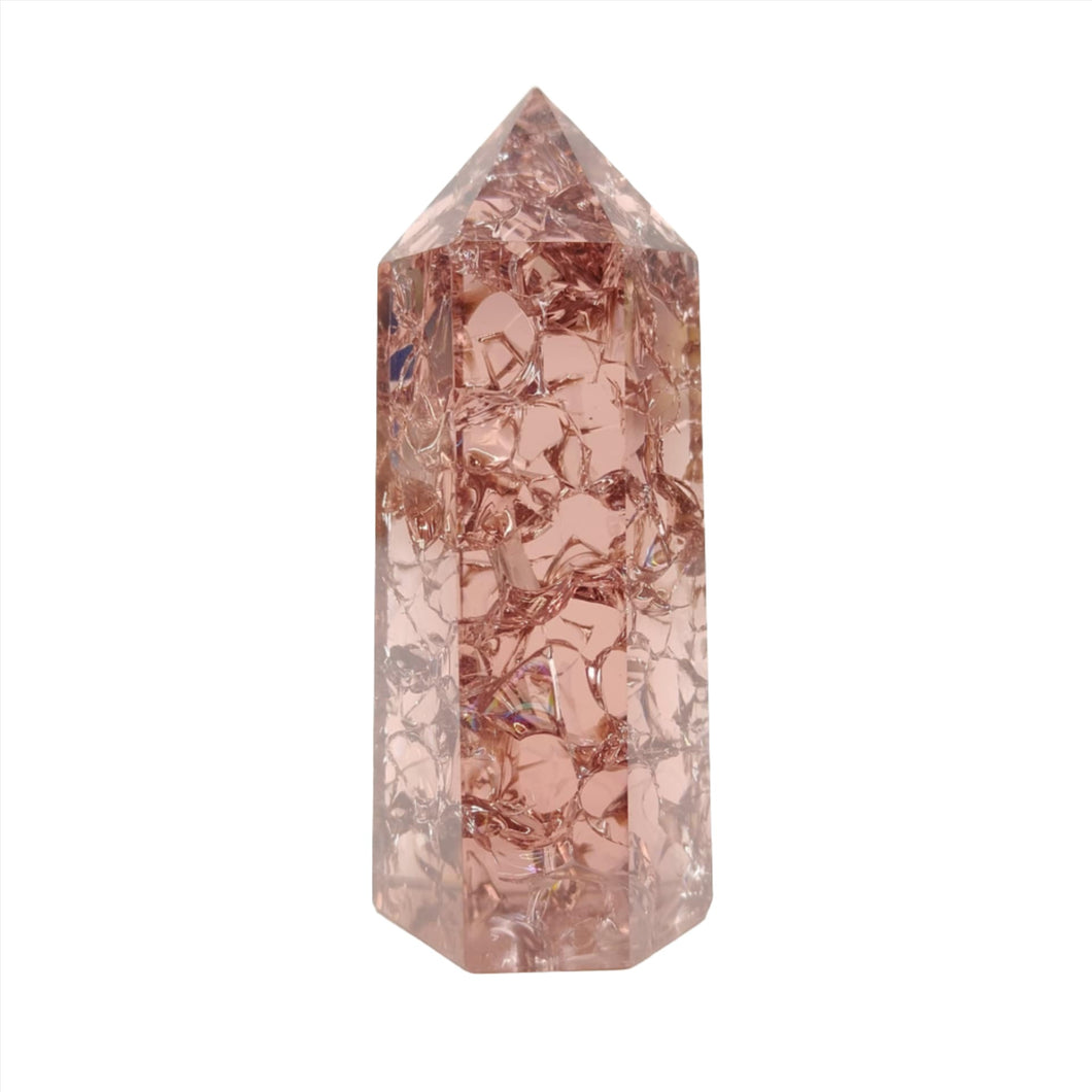 Fire & Ice Quartz Maroon Point # 149