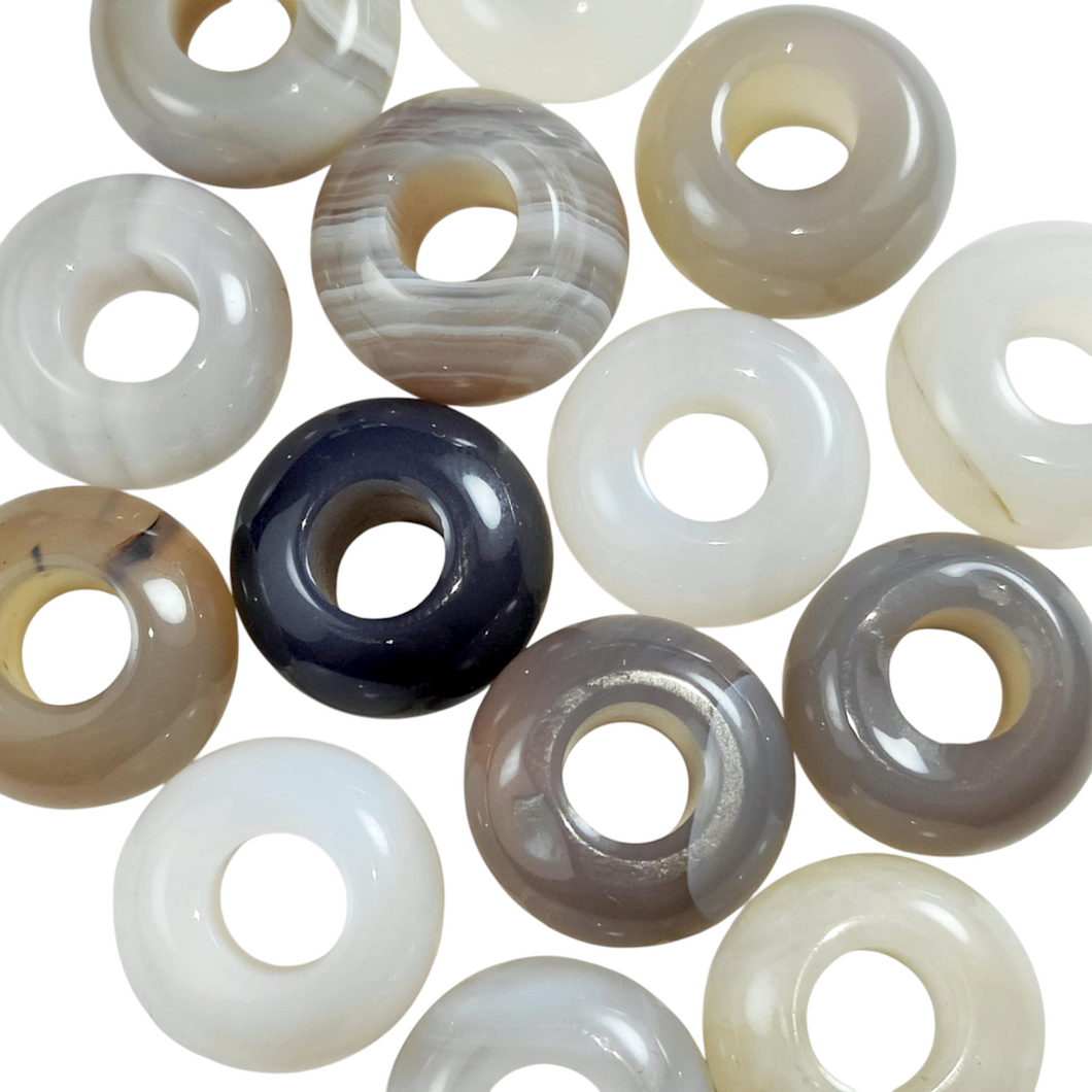 Crystal Donut Beads