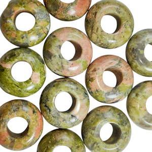 Crystal Donut Beads