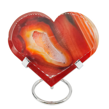 Load image into Gallery viewer, Carnelian Heart # 37
