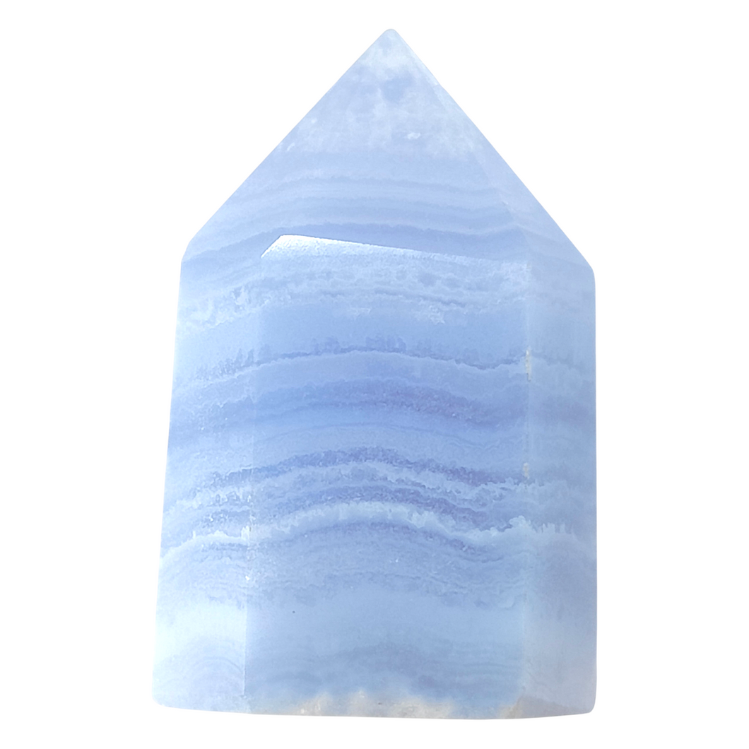 Blue Lace Agate Point # 108