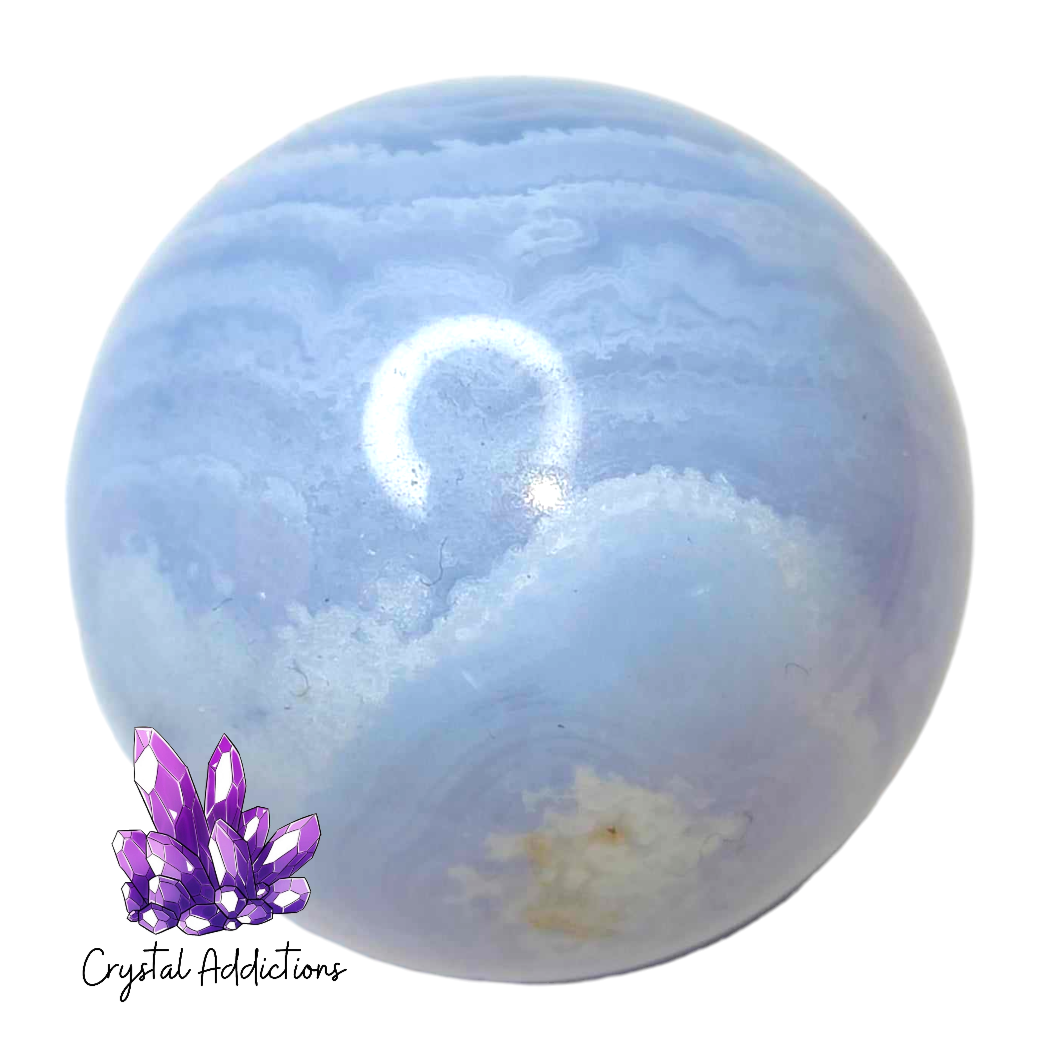 Blue Lace Agate Sphere #193