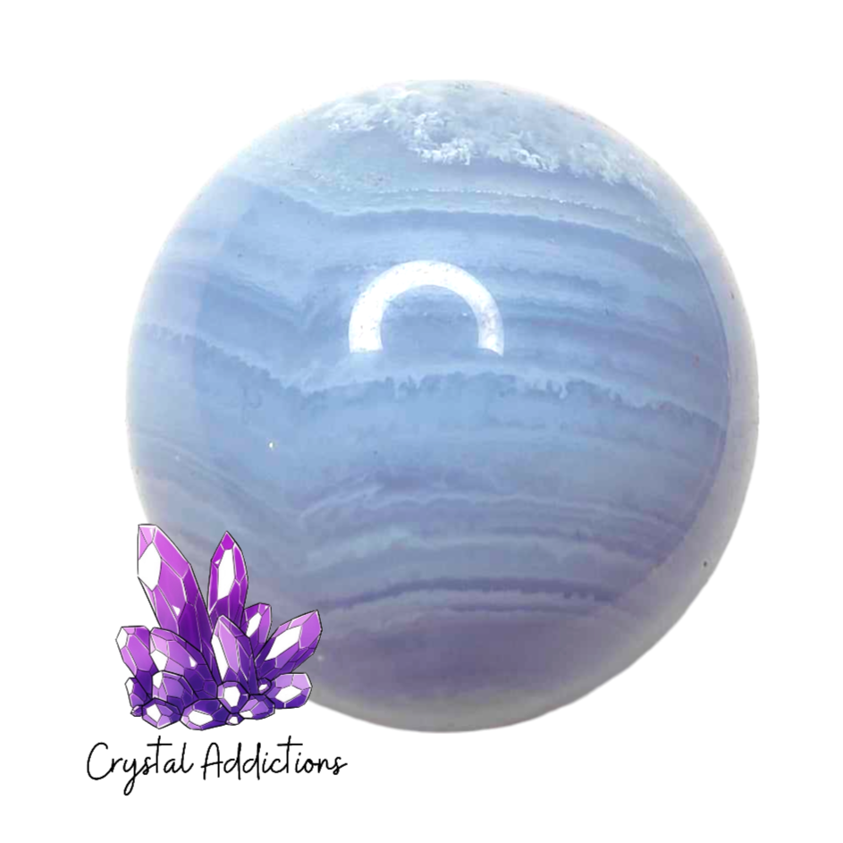 Blue Lace Agate Sphere #175