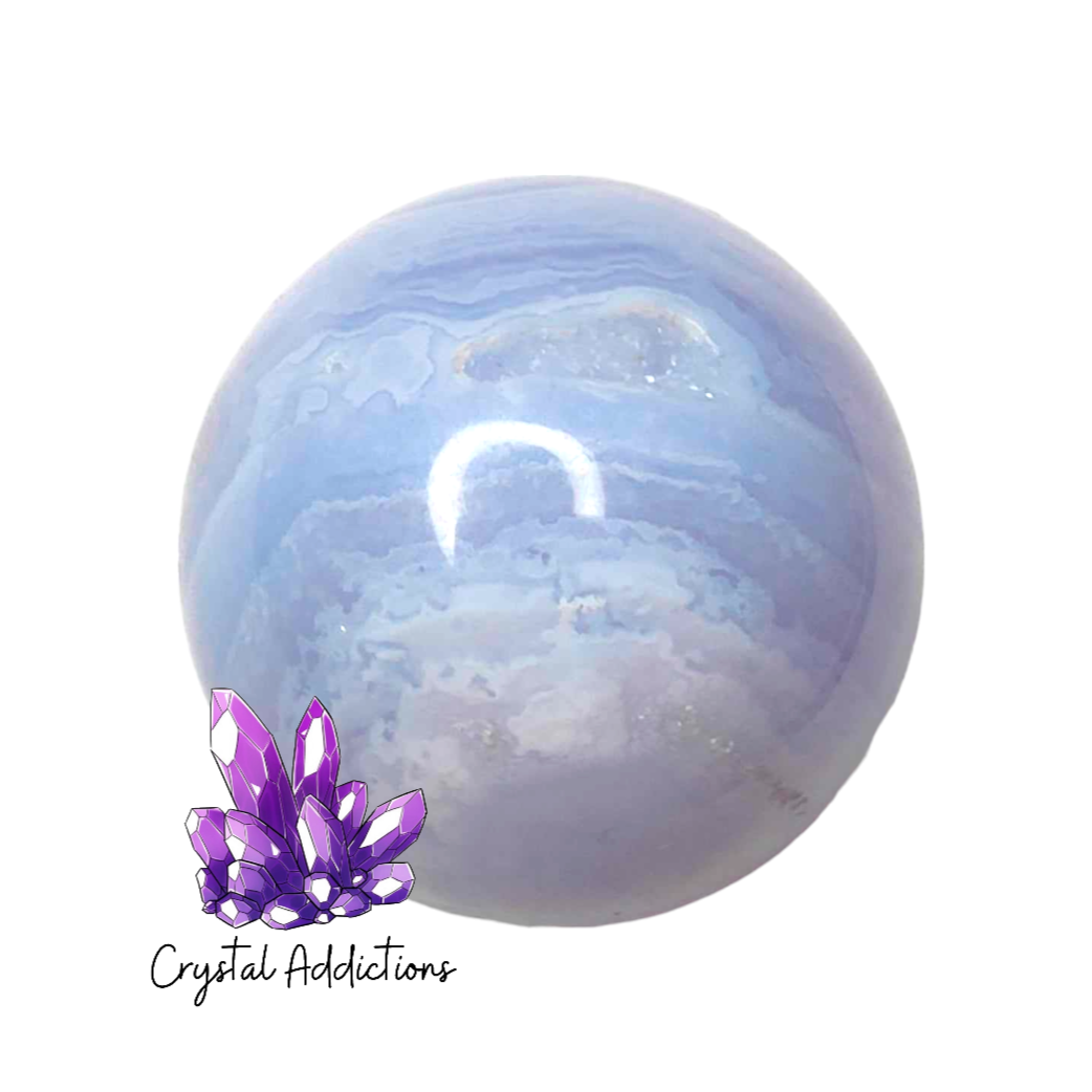 Blue Lace Agate Sphere #178