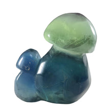 Load image into Gallery viewer, Blue Fluorite Double Mushroom # 51
