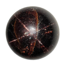 Load image into Gallery viewer, Garnet Sphere with Star # 24
