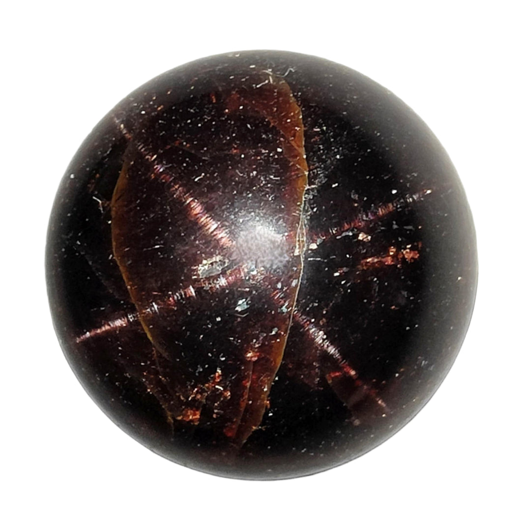 Garnet Sphere with Star # 24