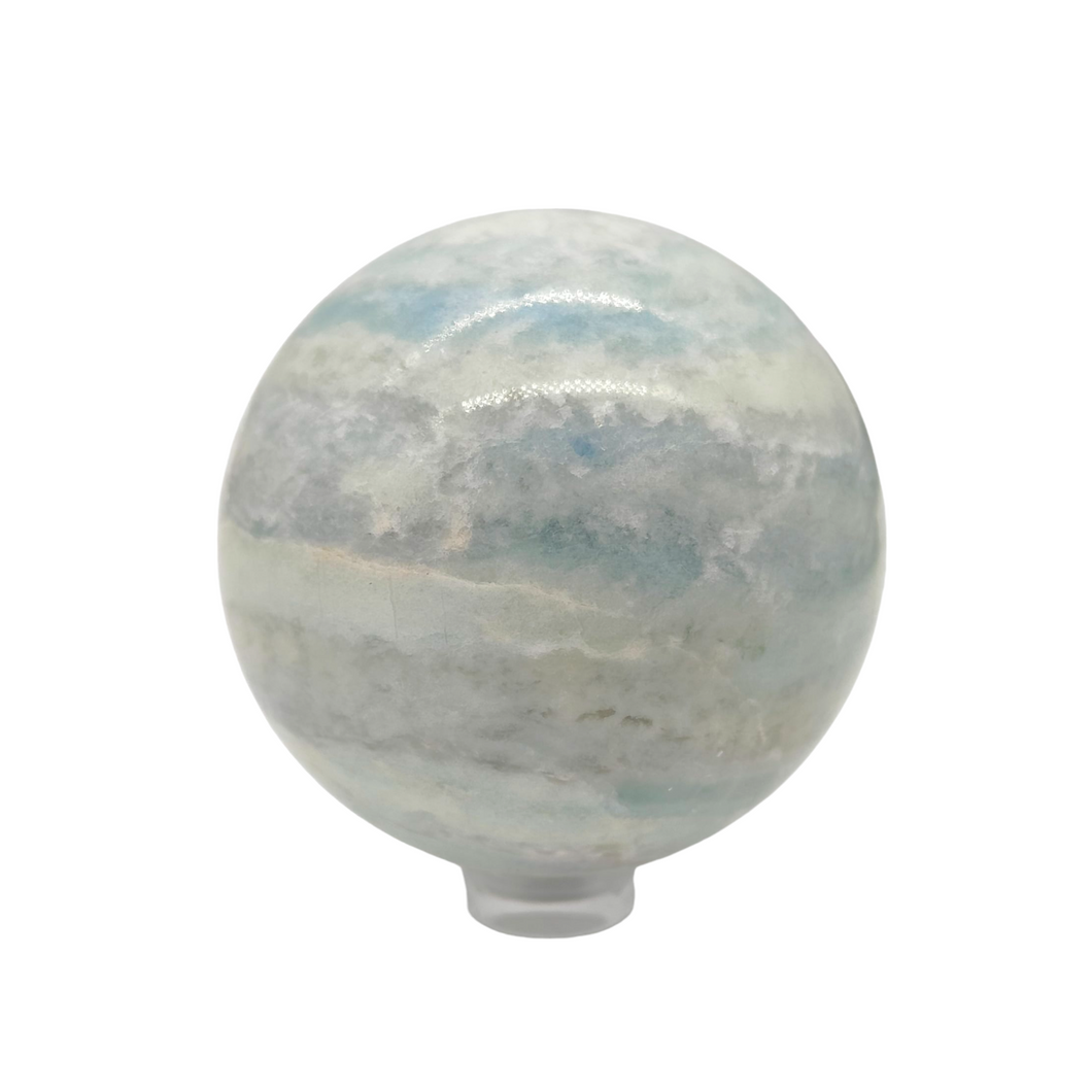 Caribbean Calcite Sphere # 62