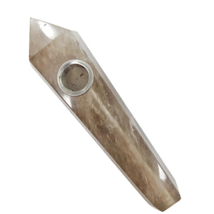 Smoky Quartz Pipe # 80