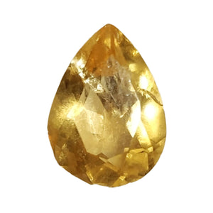 Citrine Pear Cut Gemstone # 73