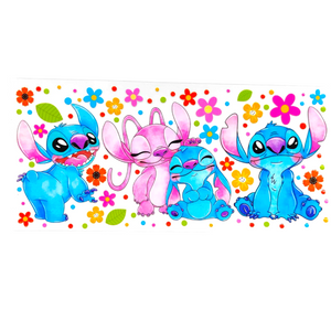 DTF Wraps - Stitch & Angel