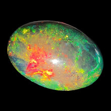 Load image into Gallery viewer, Black Fire Opal Oval # 106
