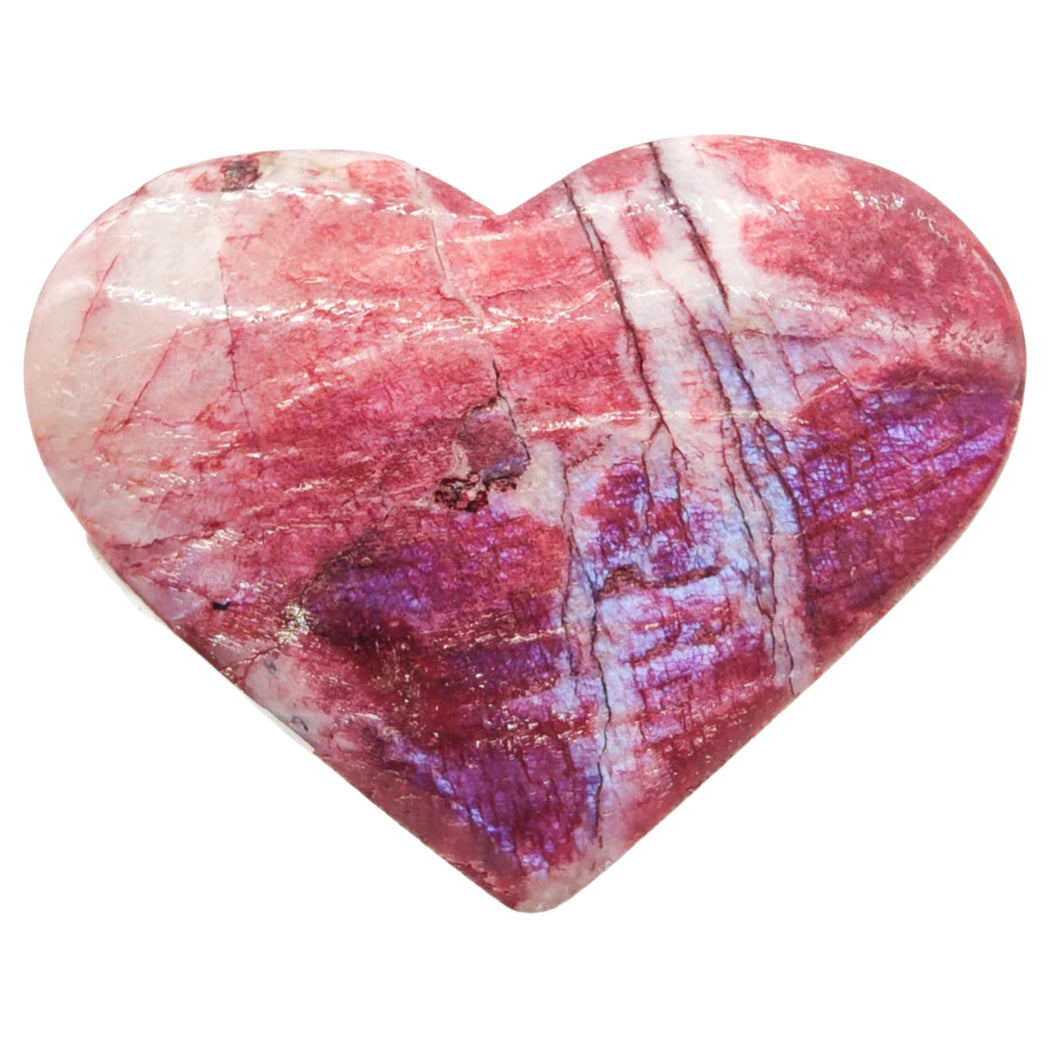 Red Moonstone Heart # 86