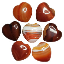 Load image into Gallery viewer, Carnelian Medium Hearts
