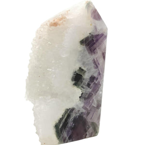 Rainbow Fluorite Druzy Point # 106