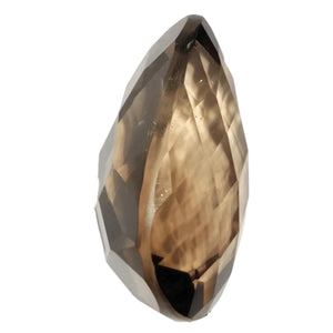 Smoky Quartz Pear Cut Gemstone