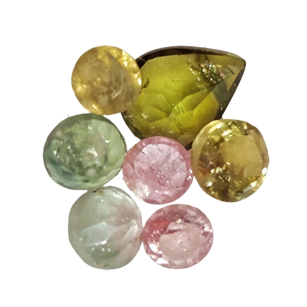 Watermelon Tourmaline Gemstone Pack # 47